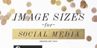 Social media infographic – The Best Blogging Cheat Sheets (Oh Zoe)