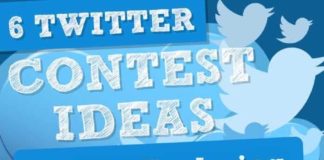 Social media infographic – These 6 Twitter & Social Media Contest Ideas Will Bring You Success