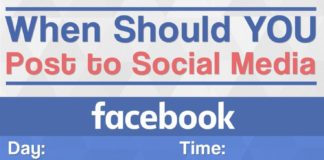 Social media infographic – When is the best time to post on Social Media to get the best engagement