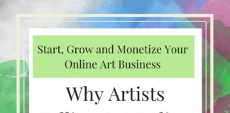Social media infographic – Why Artists Selling Art Online Need A Social Media Strategy