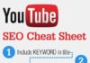 Social media infographic – youtube SEO cheat sheet infographic — make those youtube videos work for you!