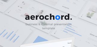 Statistics infographic : Aerochord – Minimal & Business Template (KEY). Business Keynote presentation tem…