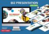 Statistics infographic : Biz Powerpoint Presentation