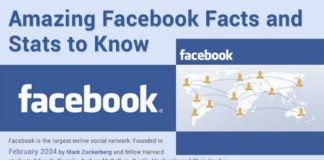 Statistics infographic : Facebook Facts and Stats Infographic