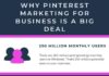 Statistics infographic : I love how this infographic clearly outlines all the benefits of Pinterest marke…