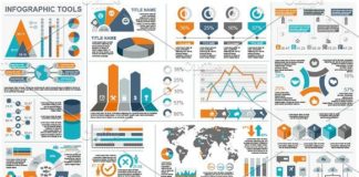Statistics infographic : Infographic Elements by alexdndz on Creative Market