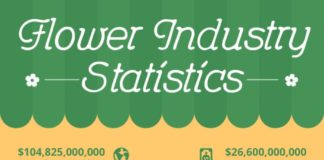 Statistics infographic : Infographic: Flower Industry Statistics #Infographics