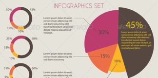 Statistics infographic : Infographisc Set – Vector – Infographics