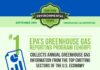 Statistics infographic : Intelex Top 5 Environmental Statistics – Greenhouse Gas Reporting. This enviro…
