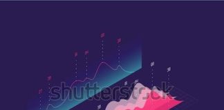 Statistics infographic : Isometric infographics visualization. Data financial graphs, information data st…