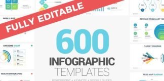 Statistics infographic : MEGA Infographics + FREE Updates