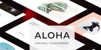 Statistics infographic : Minimal PowerPoint Template