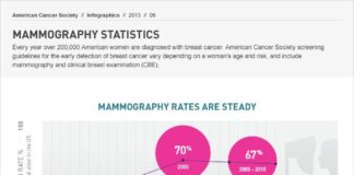 Statistics infographic : Recently released American Cancer Society Breast Cancer Facts & Figures 2013-201…