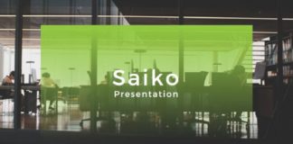 Statistics infographic : SAIKO – Presentation Templates