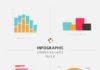 Statistics infographic : Set of vector flat design infographics statistics charts and graphs – fresh retr…