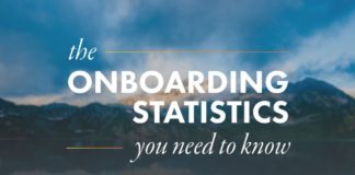Statistics infographic : onboarding statistics