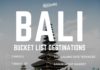 Travel infographic – 10 Adventurous Instagram Spots In Bali, Indonesia