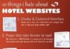 Travel infographic – 10 Things I Hate About Hotel Websites – Infographic