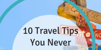Travel infographic – 10 Things to Do at Every Destination