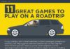 Travel infographic – 11 Great Games to Play On A Roadtrip #infographic