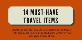 Travel infographic – 14 Must-Have Items to Add to Your Packing List, Travel Packing Essential Items, …