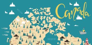 Travel infographic – 15 Amazing Places You Have To Visit On A Road Trip Across Canada
