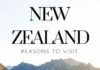 Travel infographic – 4 Reasons to Add New Zealand to Your Travel Bucket List