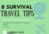 Travel infographic – 8 Ignored Survival Travel Tips