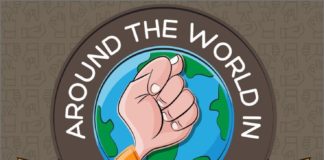 Travel infographic – Around the World in 18 Gestures #infographic