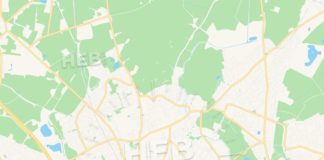 Travel infographic – Bloxwich, England Vector Map – Classic Colors