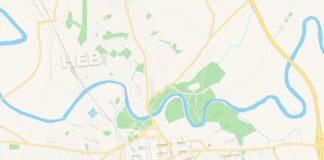 Travel infographic – Carlisle, England Vector Map – Classic Colors