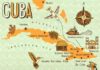 Travel infographic – Cuba by Owen Davey