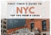 Travel infographic – Detailed First Timers Guide to NYC