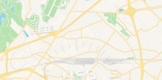 Travel infographic – Drancy, France Vector Map – Classic Colors