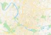 Travel infographic – Empty vector map of Austin, Texas, USA