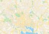 Travel infographic – Empty vector map of Baltimore, Maryland, USA