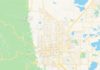 Travel infographic – Empty vector map of Boulder, Colorado, USA