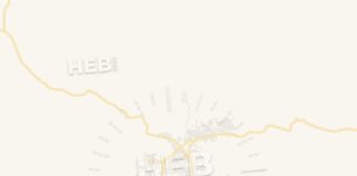 Travel infographic – Empty vector map of Danlí, El Paraíso, Honduras