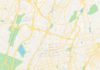 Travel infographic – Empty vector map of Mount Vernon, New York, USA