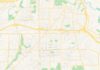 Travel infographic – Empty vector map of Parma, Ohio, USA