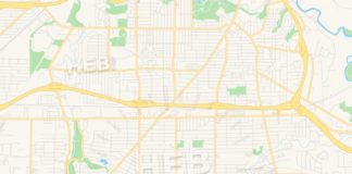 Travel infographic – Empty vector map of Parma, Ohio, USA