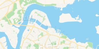 Travel infographic – Gillingham, England Vector Map – Classic Colors