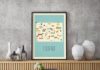 Travel infographic – Harriet Bee Hartley Travel Map of Colorado Personalized Canvas Art