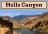 Travel infographic – Hells Canyon, USA – Infographic, Facts, Information