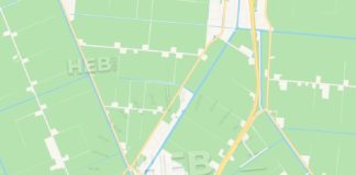 Travel infographic – Hollands Kroon, Netherlands Vector Map – Classic Colors