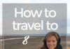Travel infographic – How I Traveled to 8 Countries in 2017 While Working Full-Time