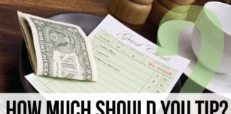 Travel infographic – How much should you Tip?