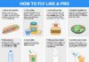 Travel infographic – How to fly like a pro