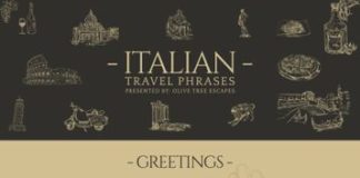 Travel infographic – Impress the locals on your next #Trip to #Italy with this handy #Travel #Infogra…