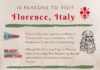 Travel infographic – Infographic: 10 reasons why you should visit Florence